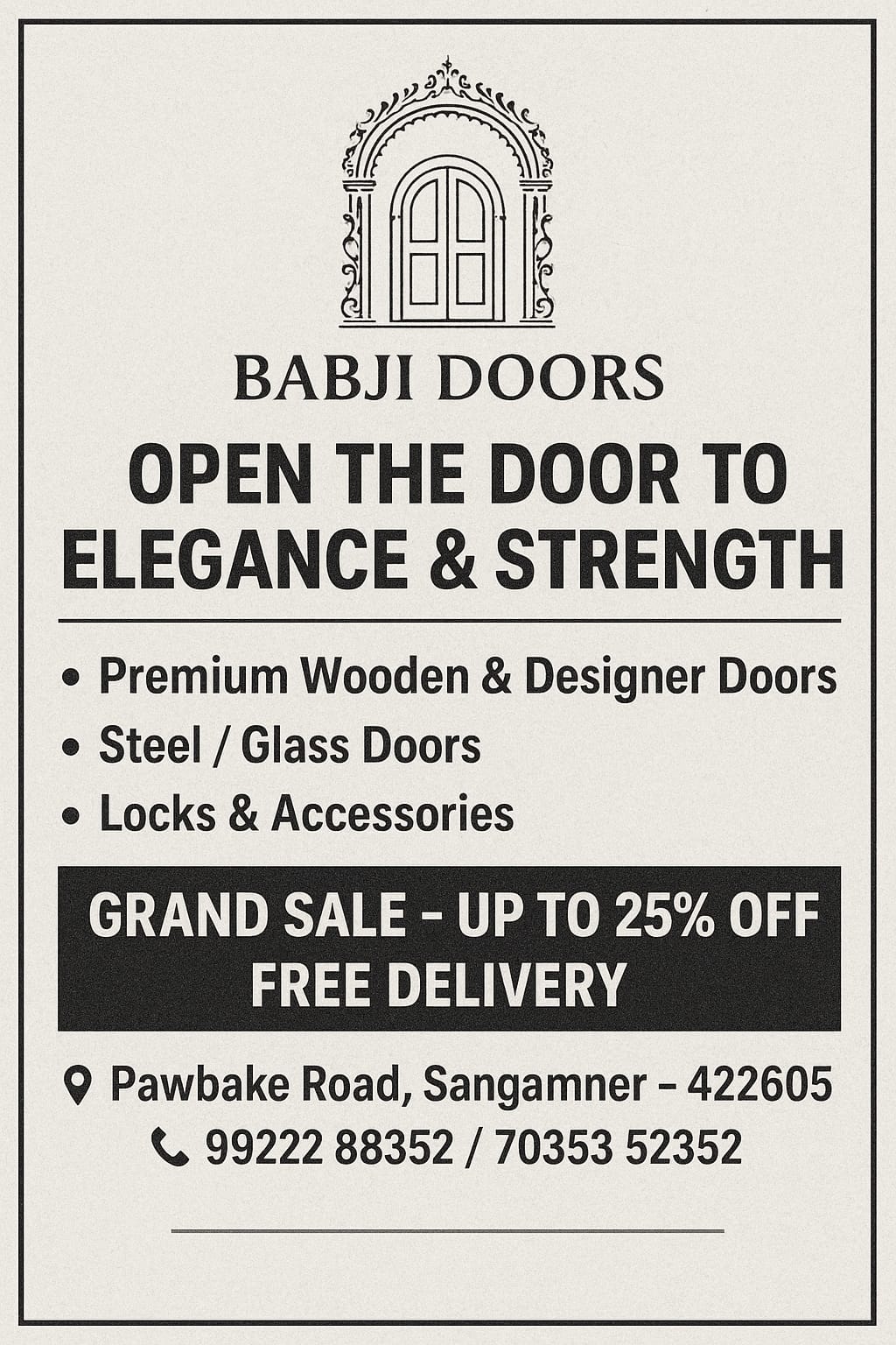 Babji doors